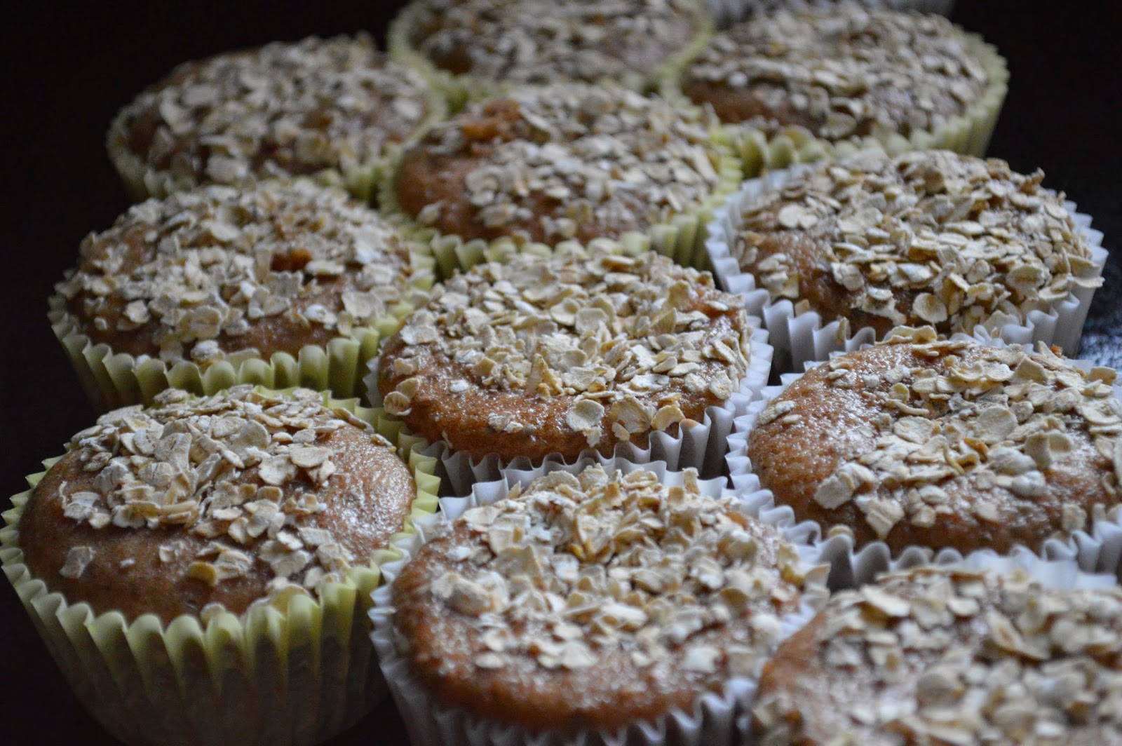 Healthier Apple Spice Muffins
