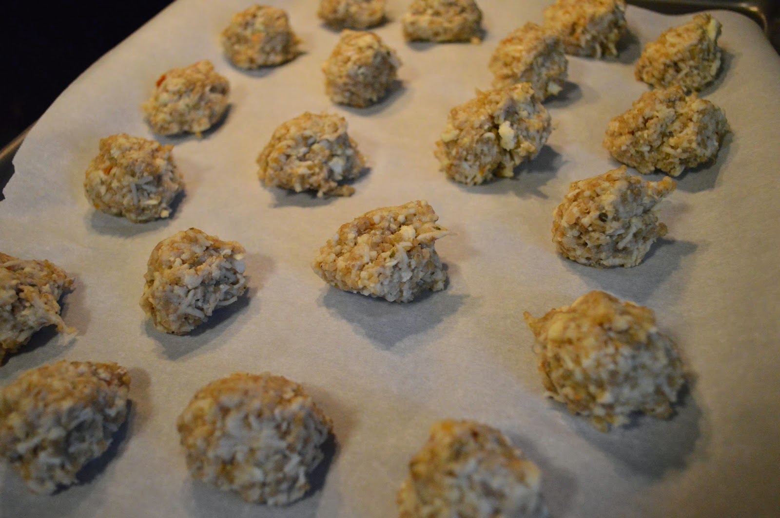 Quinoa Balls with Cauliflower and Cheese