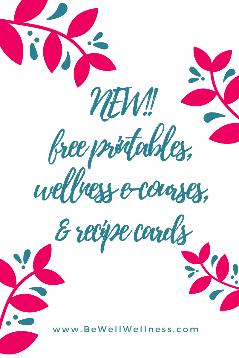 More Announcements: Free printables, another e-course, & recipe cards